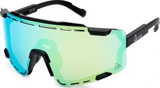 AMOQ Align Performance Sunglasses Black - Yellow Mirror