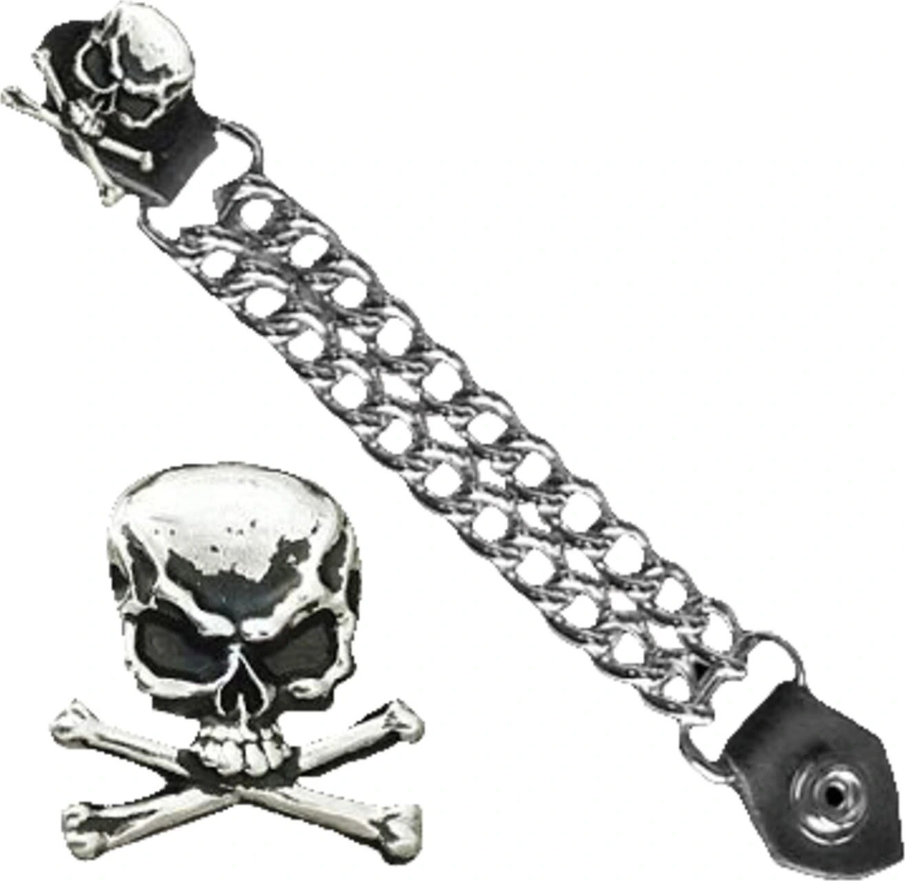 Vest extender Skull & crossbones