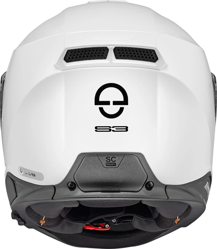 Schuberth Helmet S3 White, 53 XS