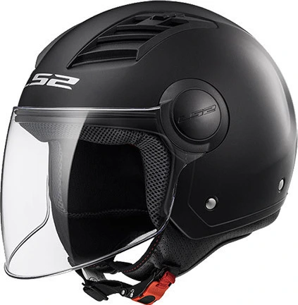 LS2 OF562 AIRFLOW LONG helmet - Matt Black, 2XL