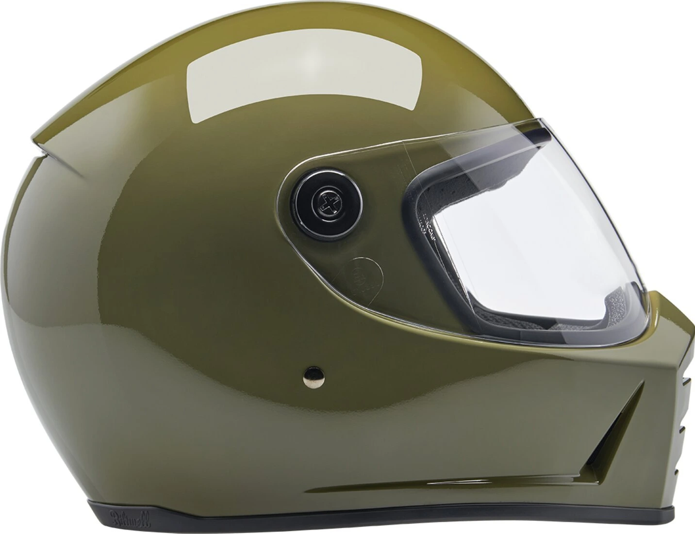 Biltwell Lane Splitter helmet, olive, Green, S, Gloss