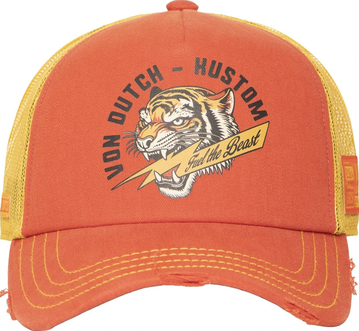 Von Dutch Trucker crew cap beast, Orange