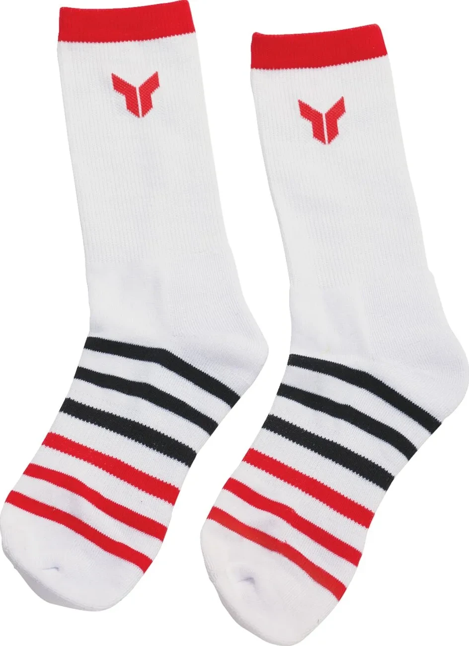 SOCKS 3PK WHITE LG/XL