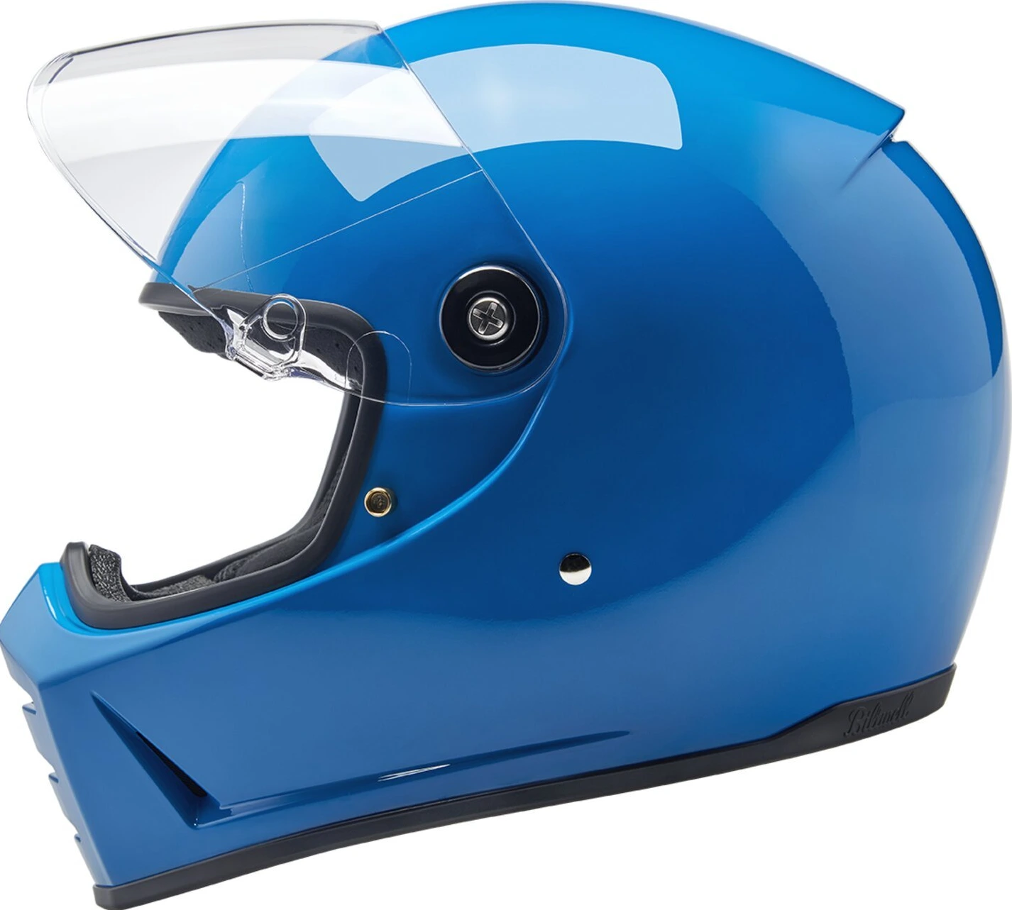 Biltwell Lane Splitter helmet, tahoe Blue, Blue, S, Gloss