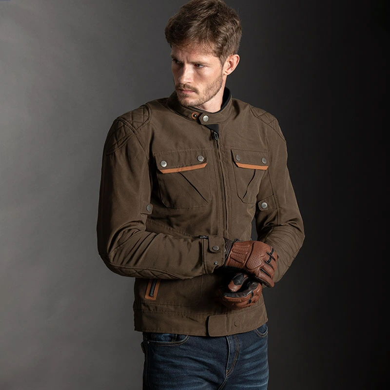 LS2 Bullet Man Jacket - M, Brown