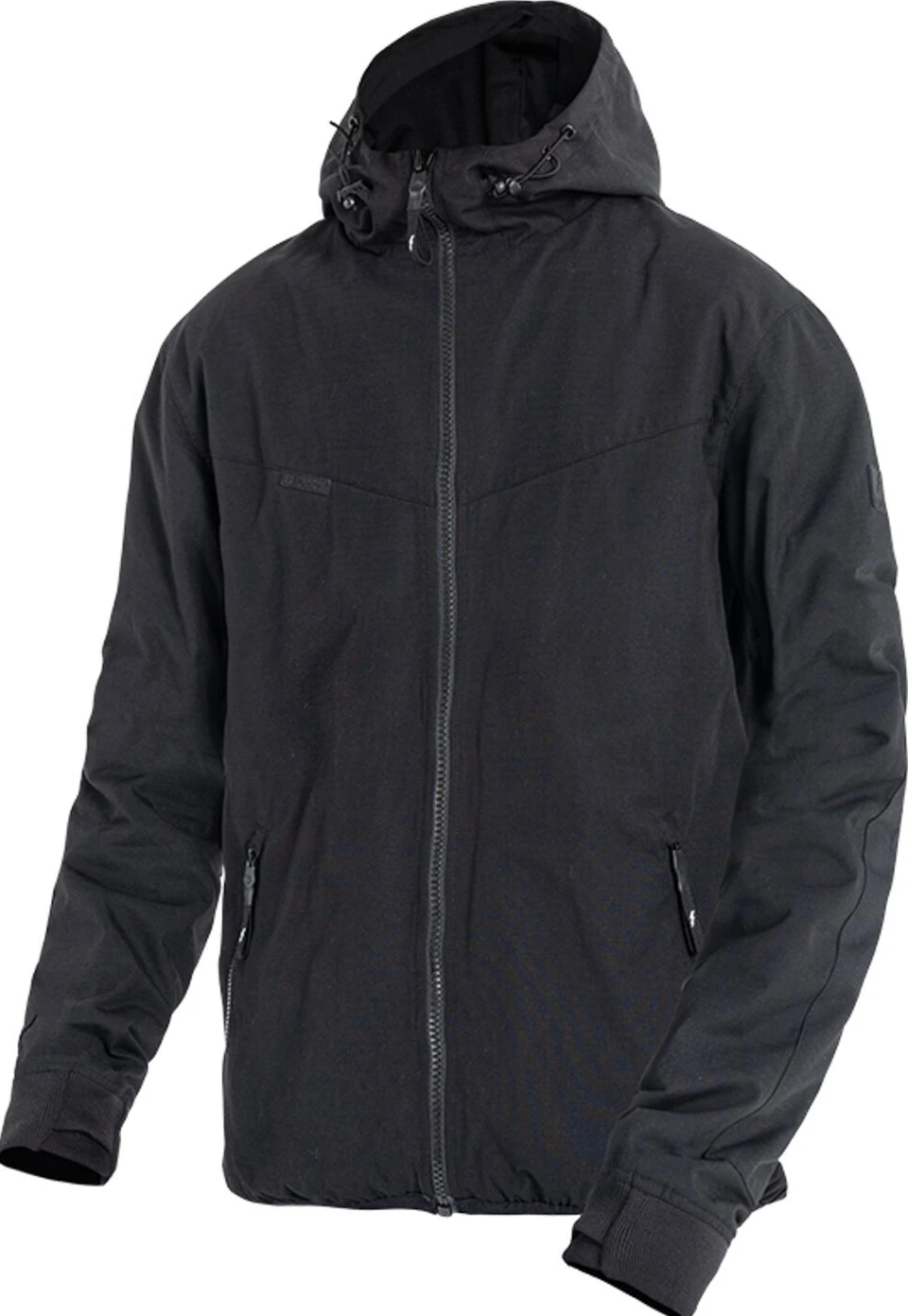 John Doe XTM hoodie rip stop, Black, L