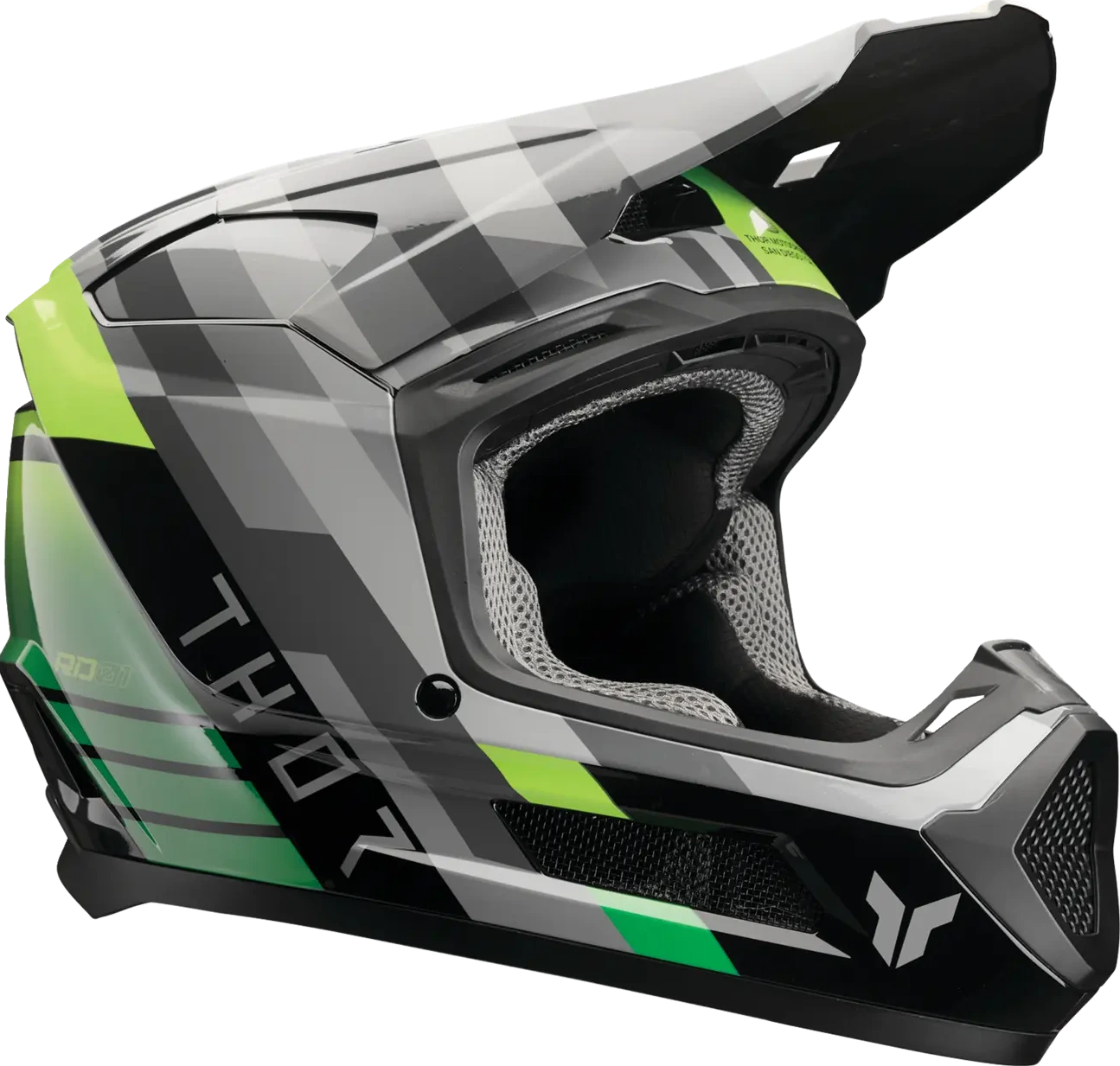 HELMET FLEET YTH CAMBER BK/GN S