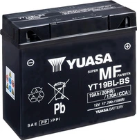 Akumuliatorius Yuasa YT19BL-BS su rūgštimi