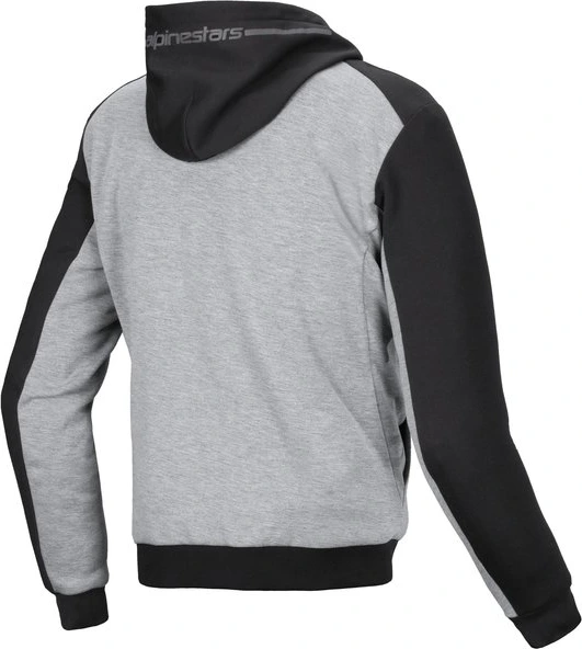 Alpinestars Hoodie Chrome v2 Gray/Black/Red, S