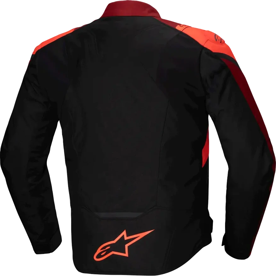 JACKET T-JAWS V4 WP BLK/DARK RED/FLUO S