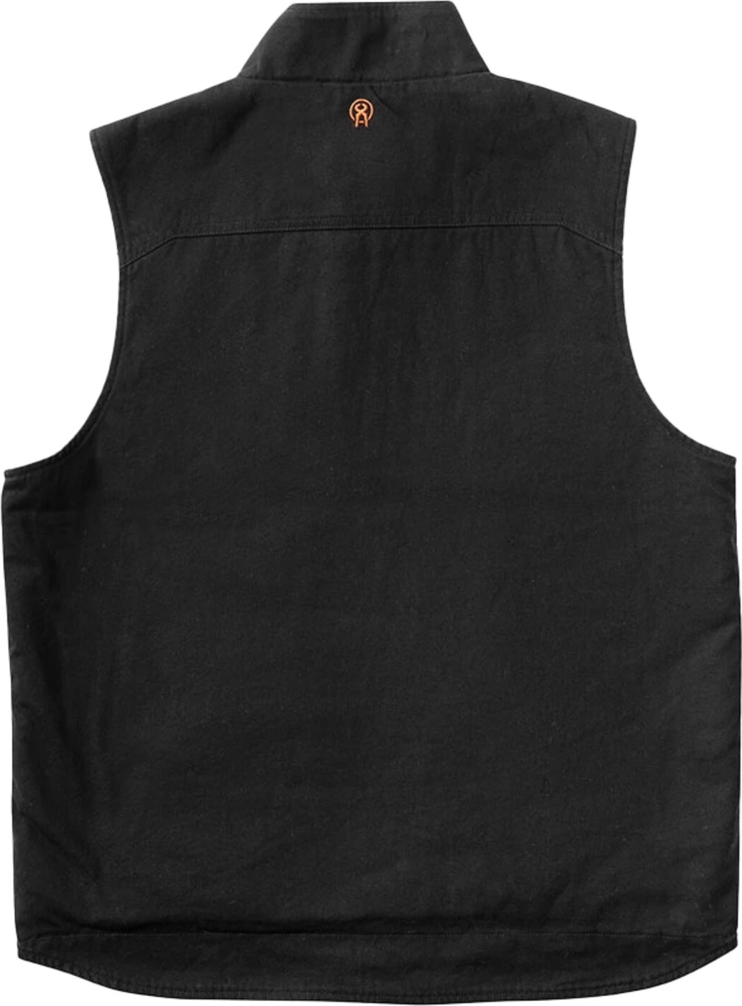 WCC Sherpa Lined Canvas Workvest, Black, L