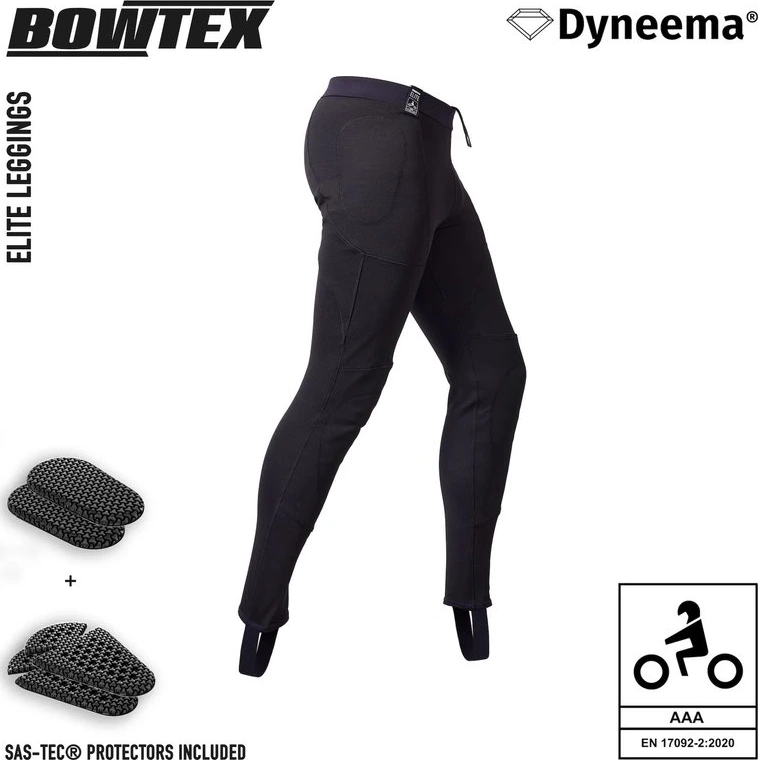 BOWTEX Elite Leggings Men V2 CE AAA Black, XS