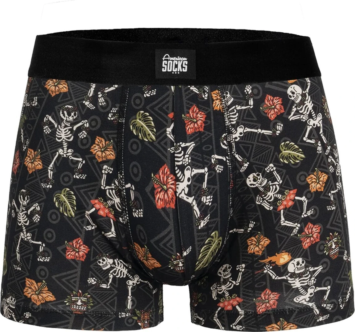 American Socks Dancing Skeletons underwear, Black, S