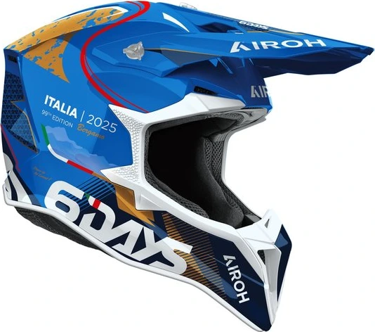 Airoh Helmet Wraaap 6DAYS Italy 2025 Gloss, S