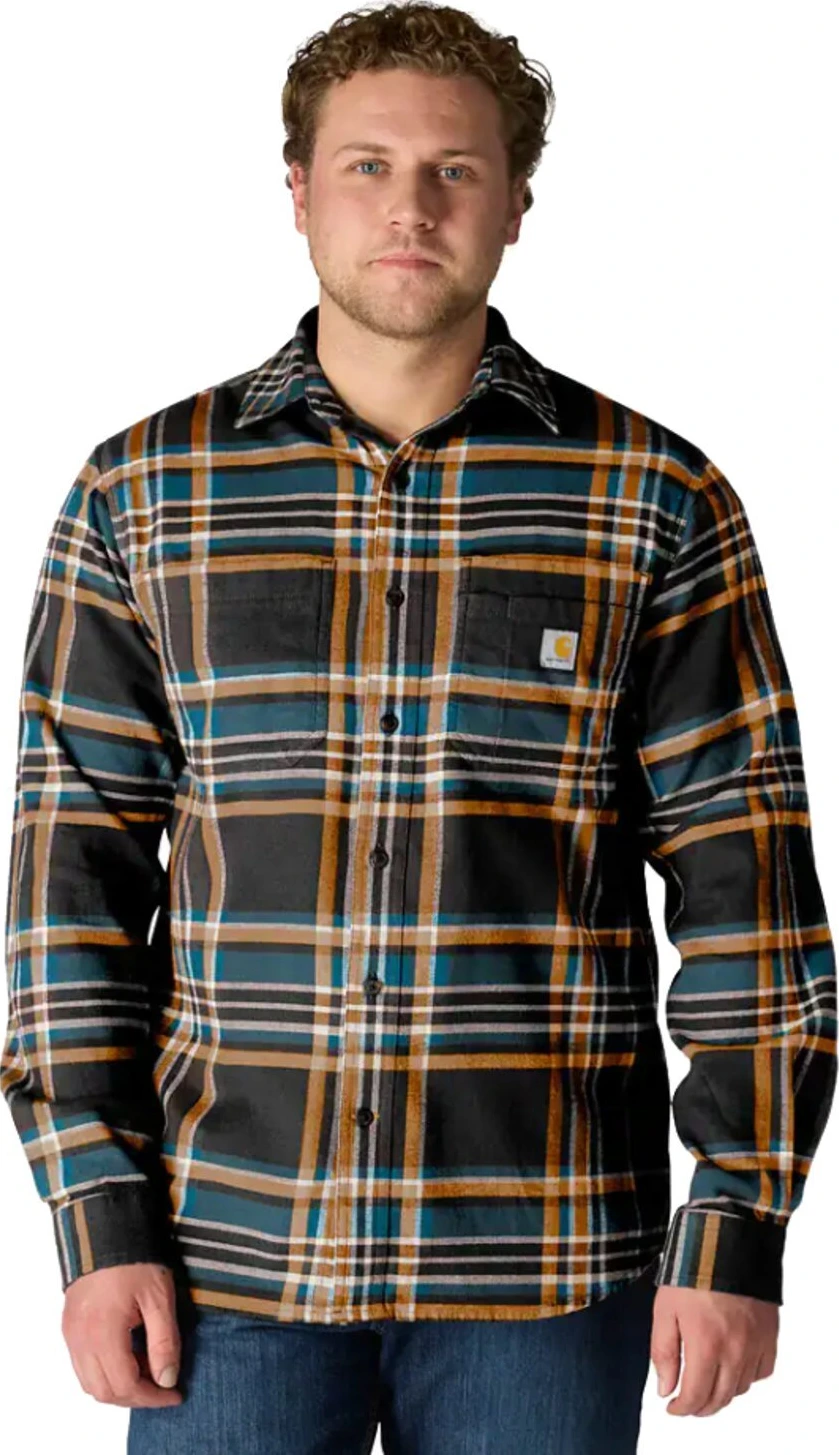 Carhartt Flannel Plaid shirt black, 2XL