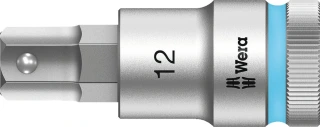 Wera Zyklop 1/2" Hex socket bit with holding function