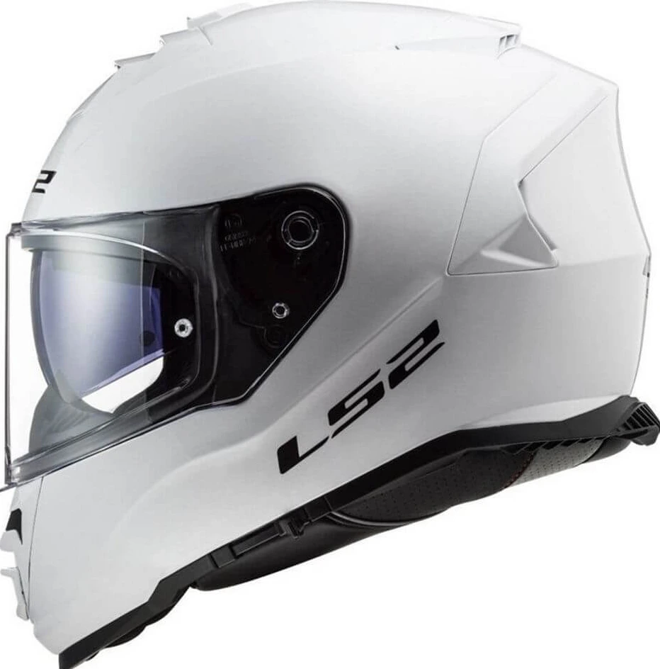 LS2 FF800 STORM II SOLID helmet - Gloss White, S