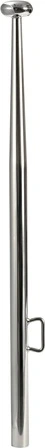 Flagpole w/end ball - 1200 mm.