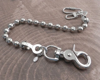 Amigaz Wallet Chain Ball Chain Key Leash 8"