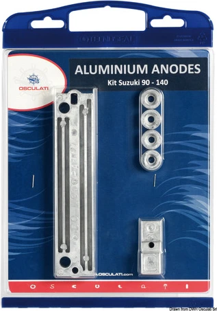 Osculati anode kit (alu) Suzuki 90-140HP