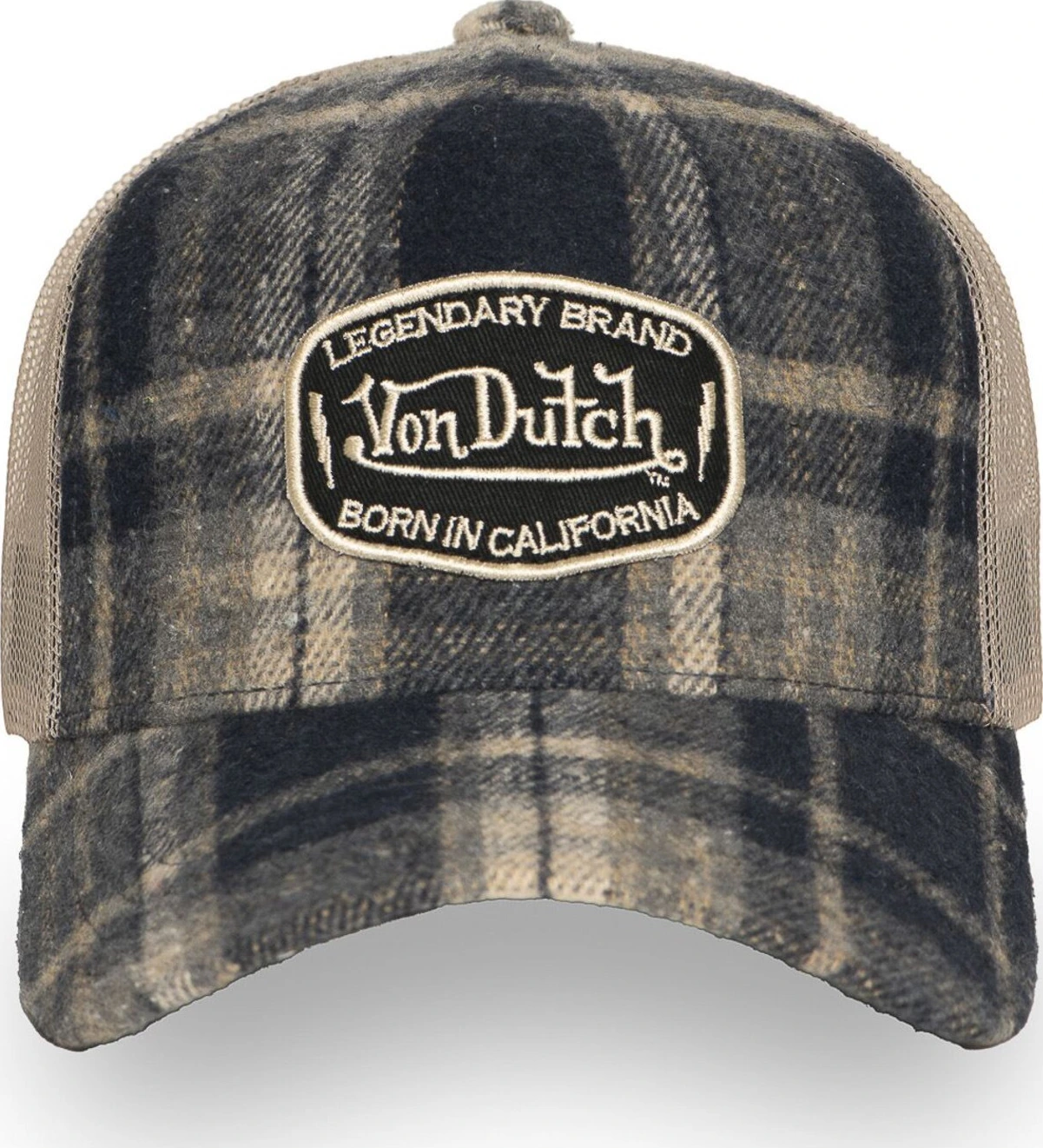 Von Dutch Carreaux cap