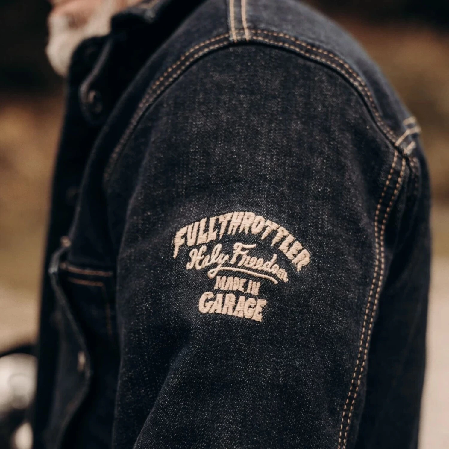 Holy Freedom King jacket, denim, M