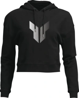 Women's Noise Pullover Crop Hoodie