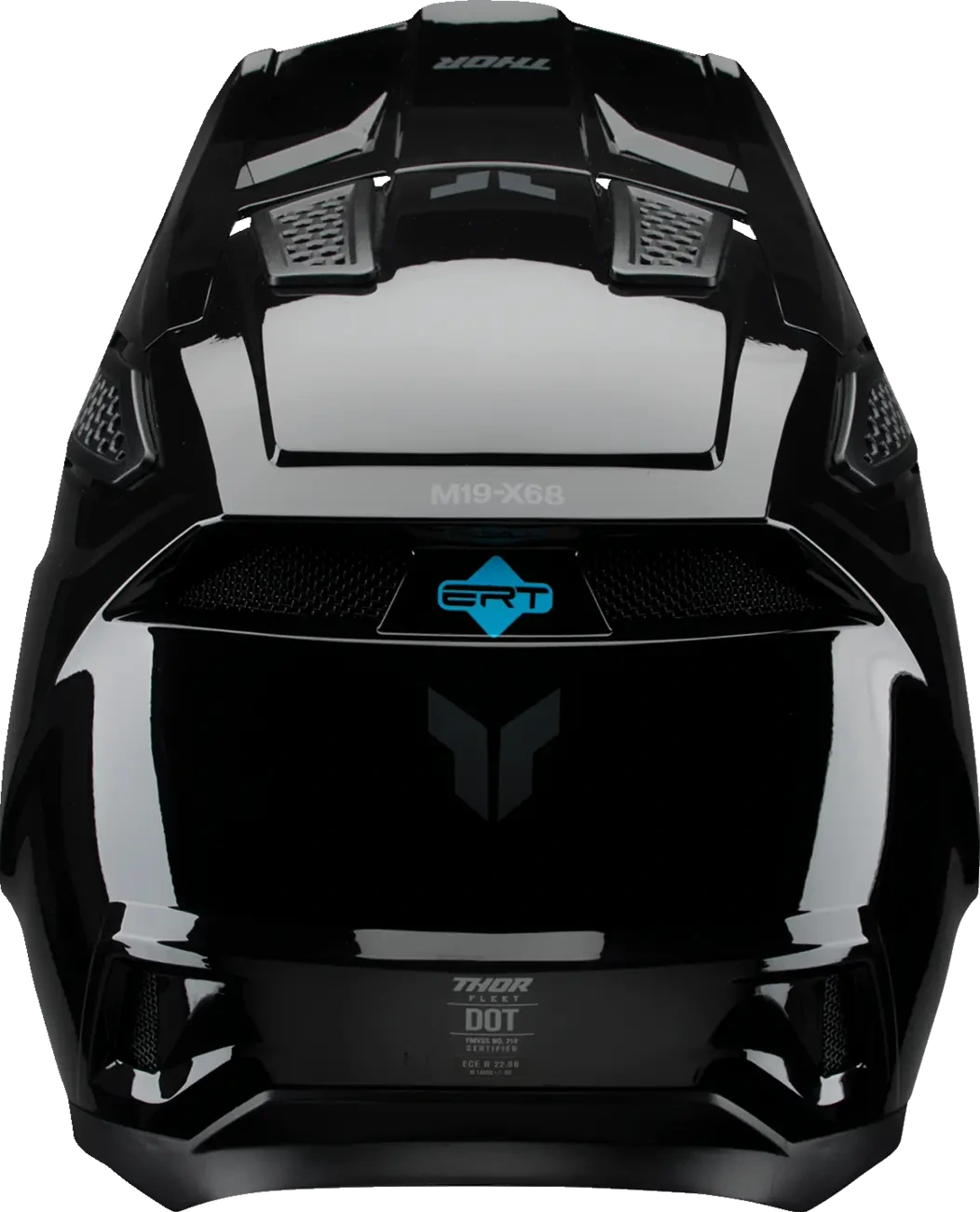 HELMET FLEET BLACKOUT GLOSS 2X