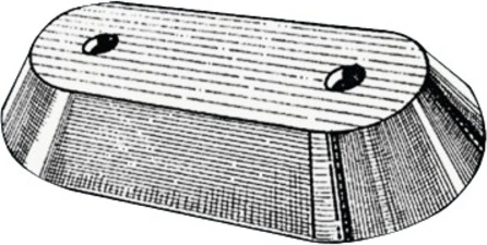 Osculati anode (zinc) Honda 8-50HP