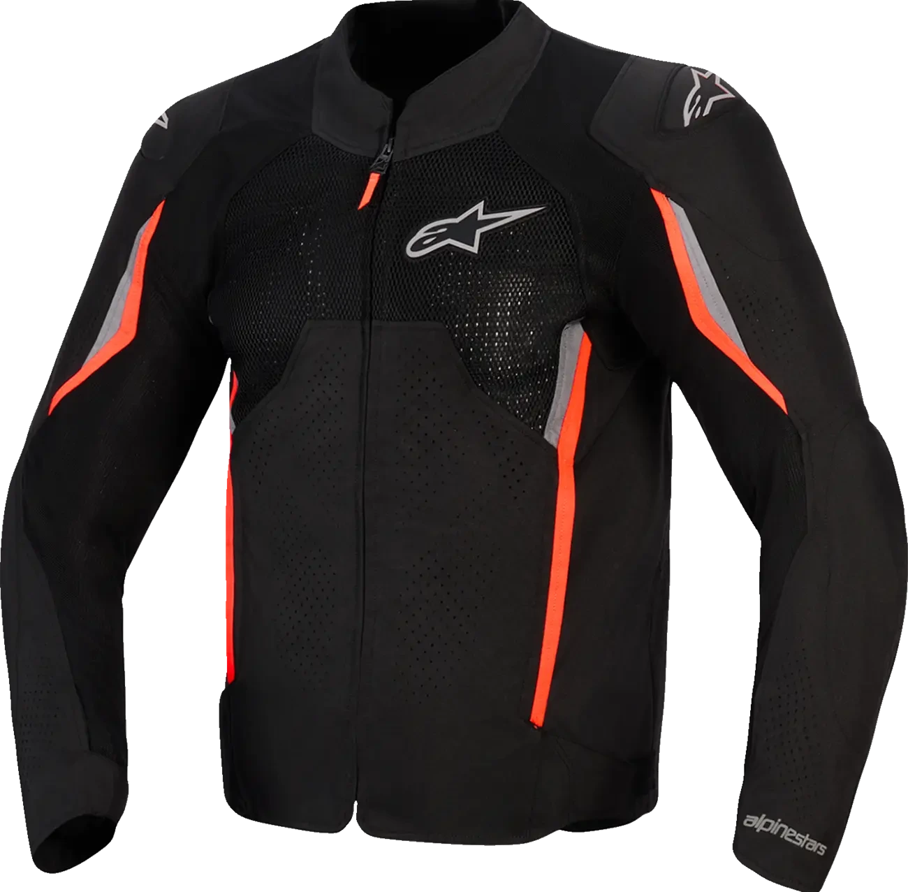 JACKET AST AIR V3 BLACK/GRAY/RED FLUO S