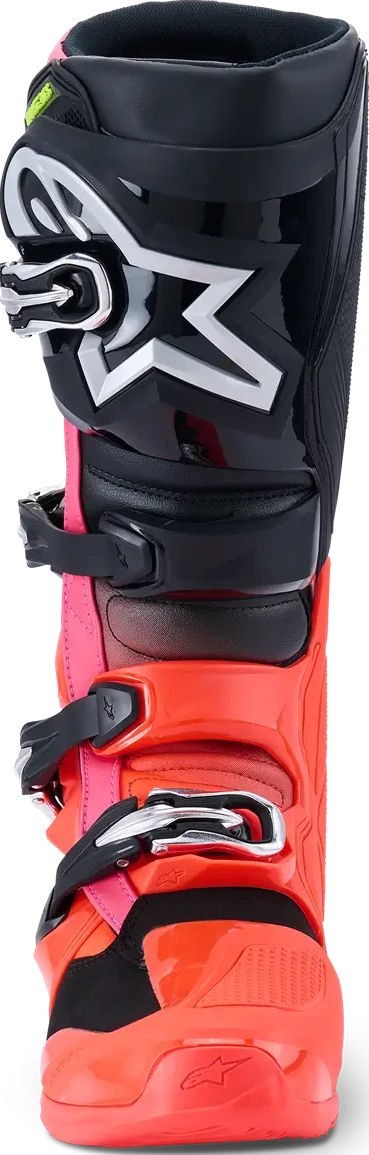 BOOT TECH 7 BLK/RD FLUO/PINK 5