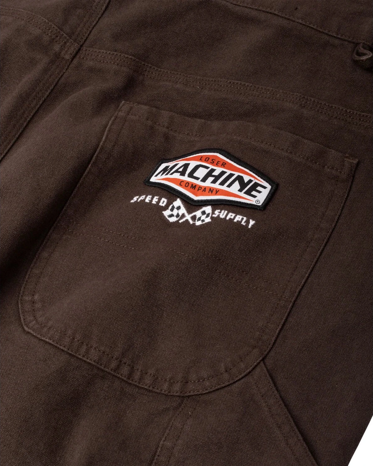 Loser Machine Armor canvas pants, Brown, 30