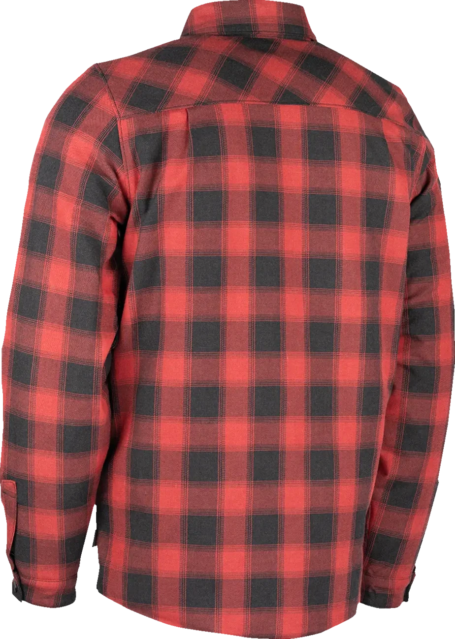 JACKET FALLBLOCK FLANNEL RED SM