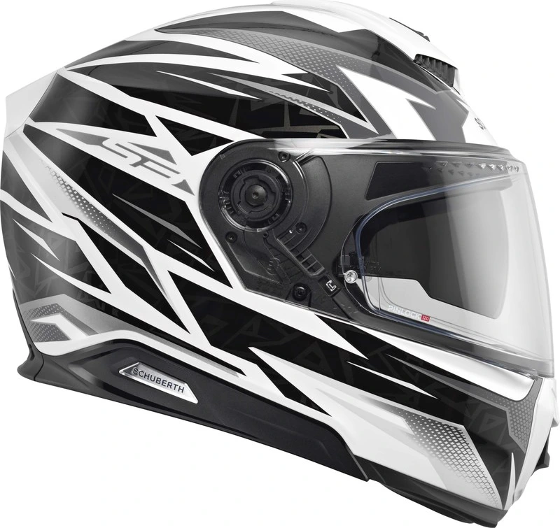 Schuberth Helmet S3 Thunder White, 53 XS