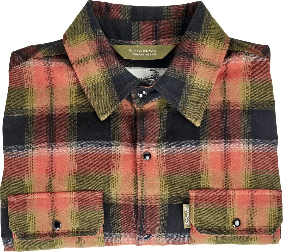 SHIRT FLANNEL HI TEST RUST XS