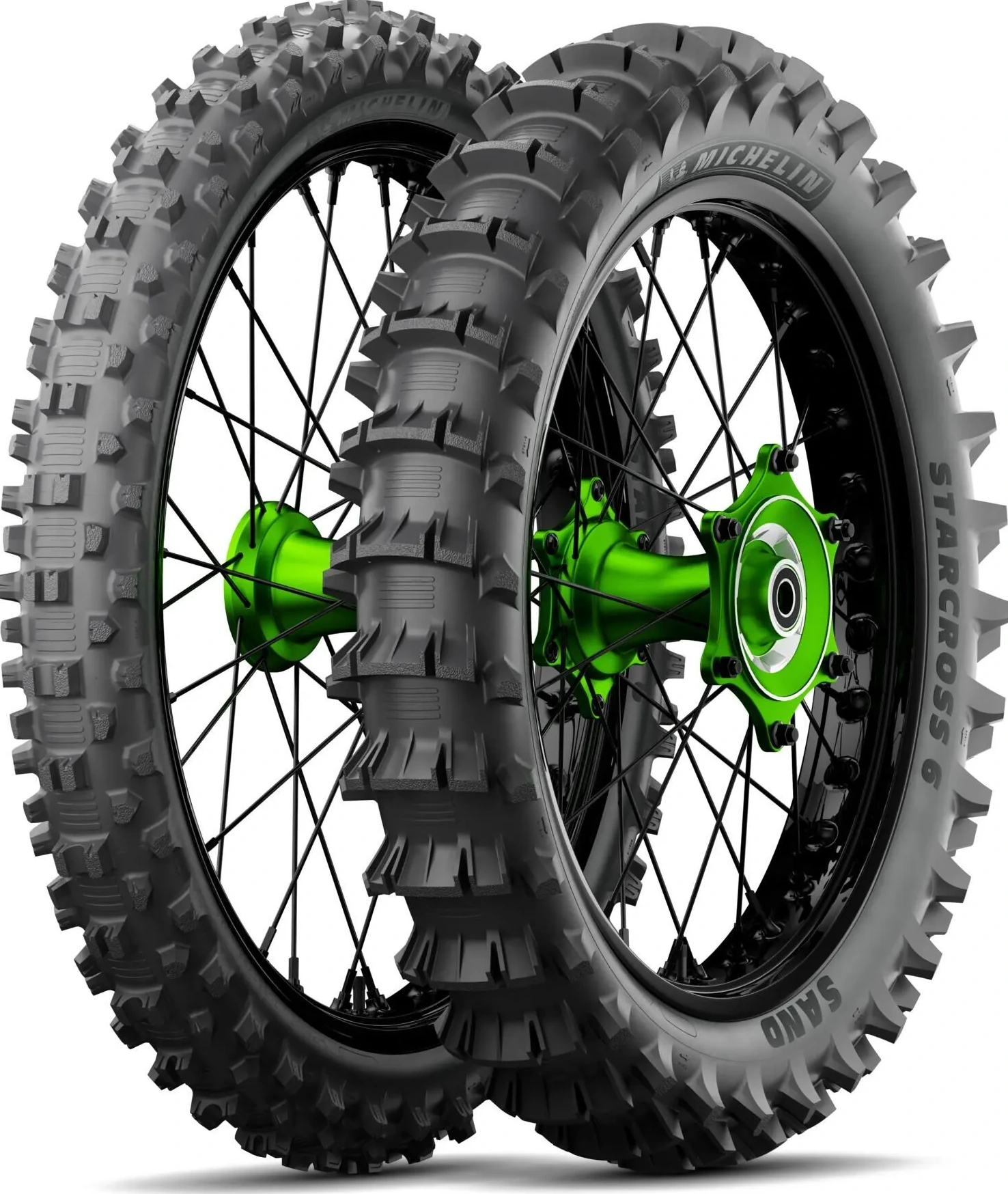 STARCROSS 6 SAND 110/90 - 19 M/C 62M NHS R TT