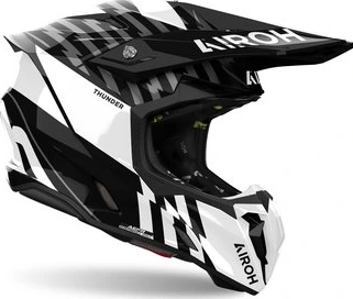 Airoh Helmet Twist 3 Thunder black white, M