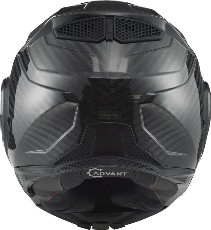 LS2 FF901 ADVANT X SOLID CARBON helmet - Gloss Black, S