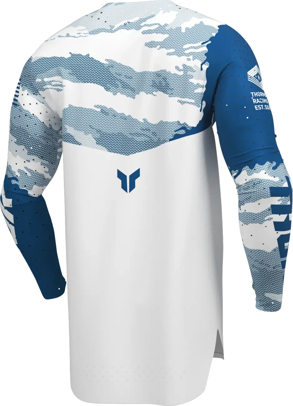 JERSEY SPORTMODE RECON WHITE/BLUE MD