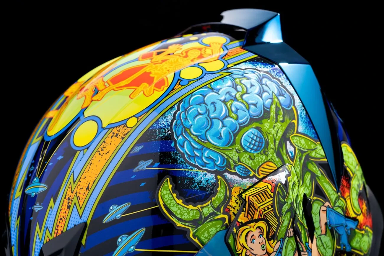 HELMET AIRFLITE BUGOID BLITZ BLUE XS