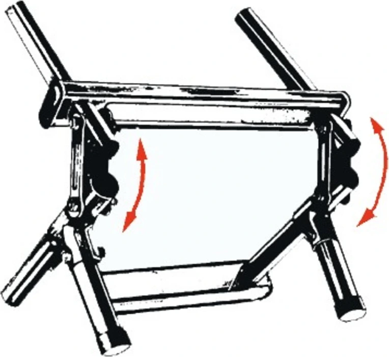 S.S transom ladder 5 steps