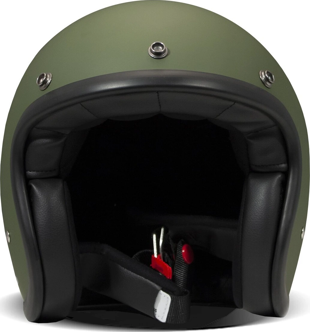 DMD Retro helmet, Green, XS, Matte
