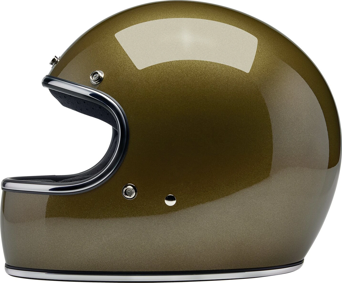 Biltwell Gringo helmet, ugly Gold, Gold, XS, Metallic