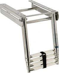 Osculati Telescopic foldaway standard ladder 4 step