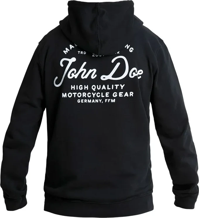 HOODIE JD LETTERING BLACK SM