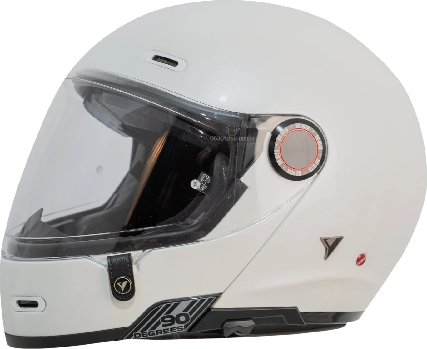By City 90 Degrees helmet, pearl white, 2XL, Gloss