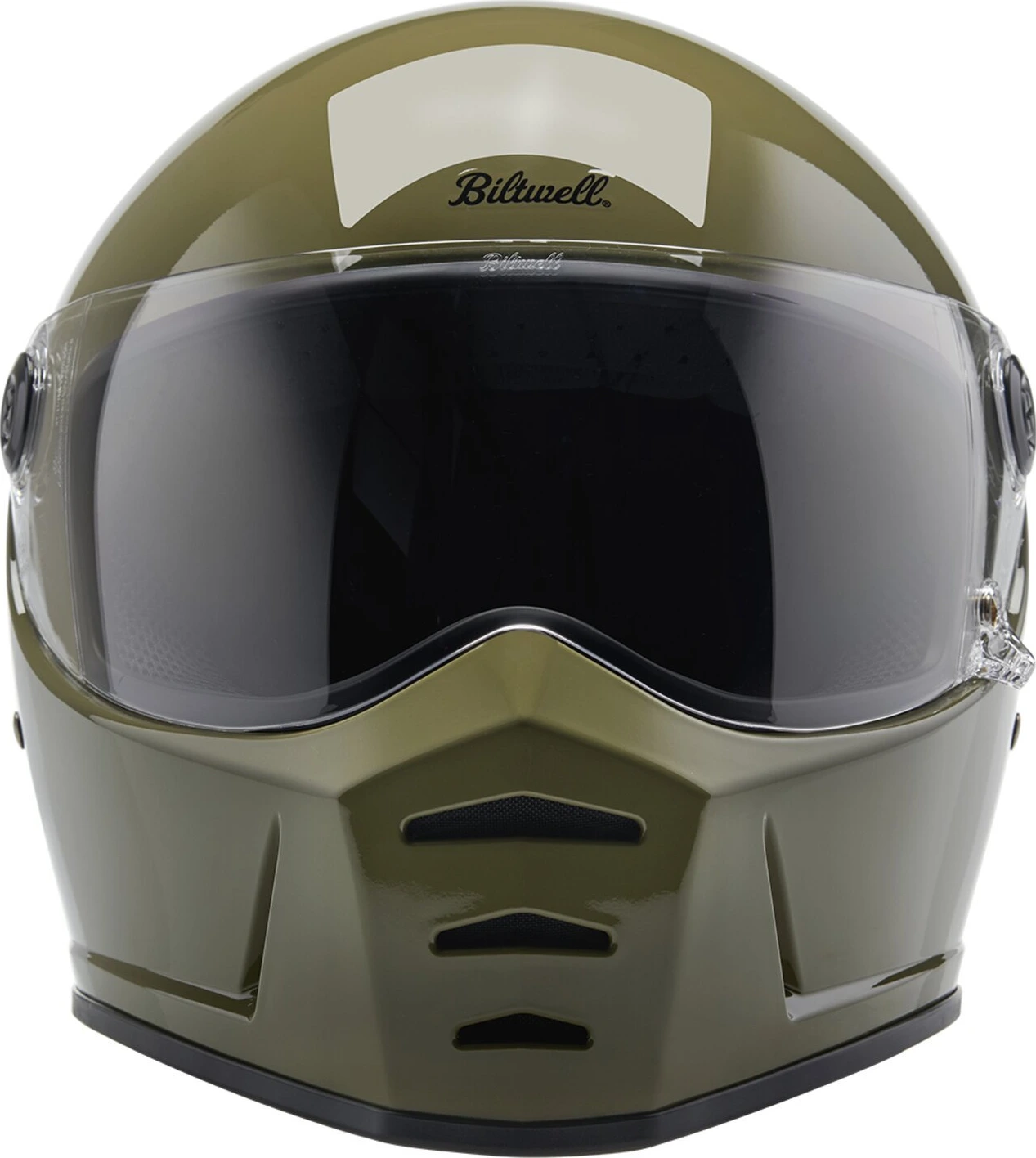 Biltwell Lane Splitter helmet, olive, Green, S, Gloss