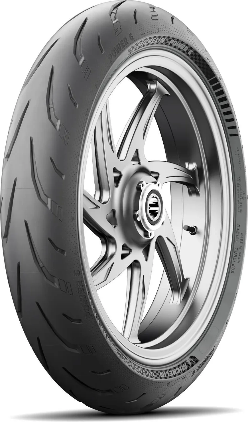 POWER 6 120/70 ZR 17 M/C (58W) F TL