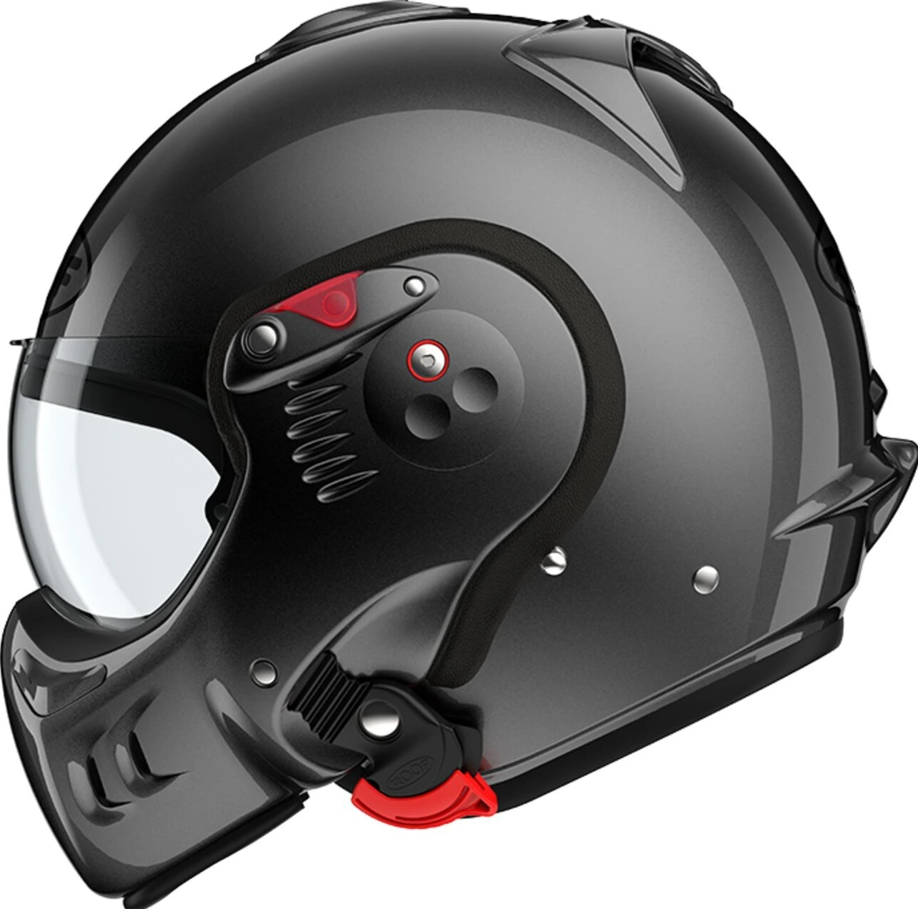 Roof Boxer Alpha helmet metal, Gray, XS, Matte