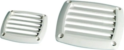 melna ABS ventilācijas atvere 85x85 mm